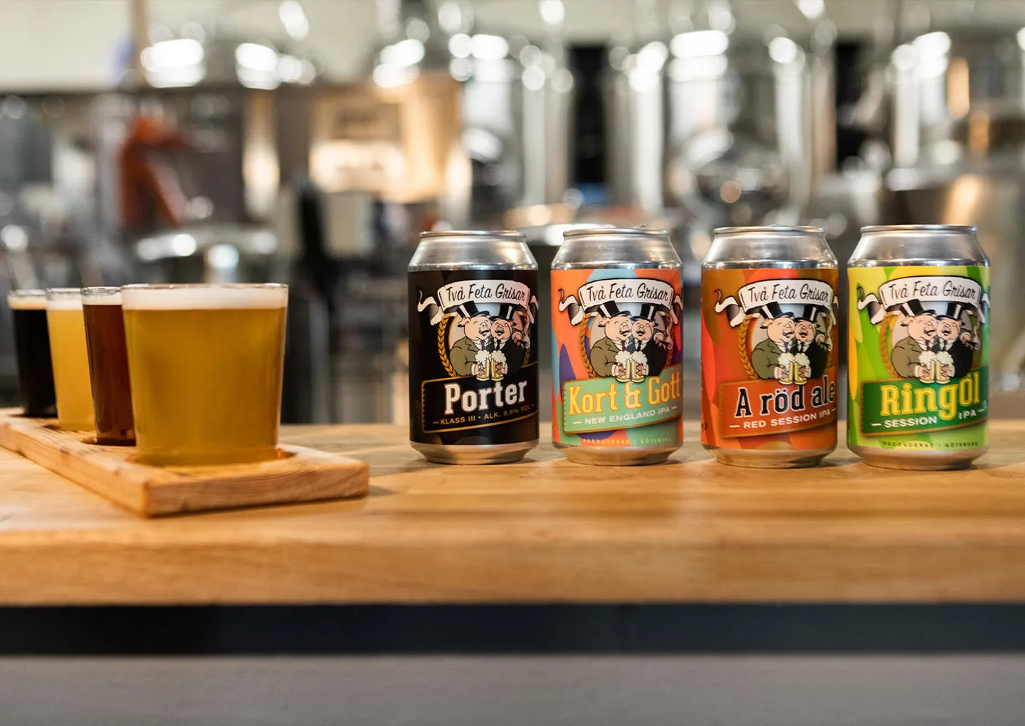 Beermakers Dinner – Middag med hantverksöl på Två Feta Grisar