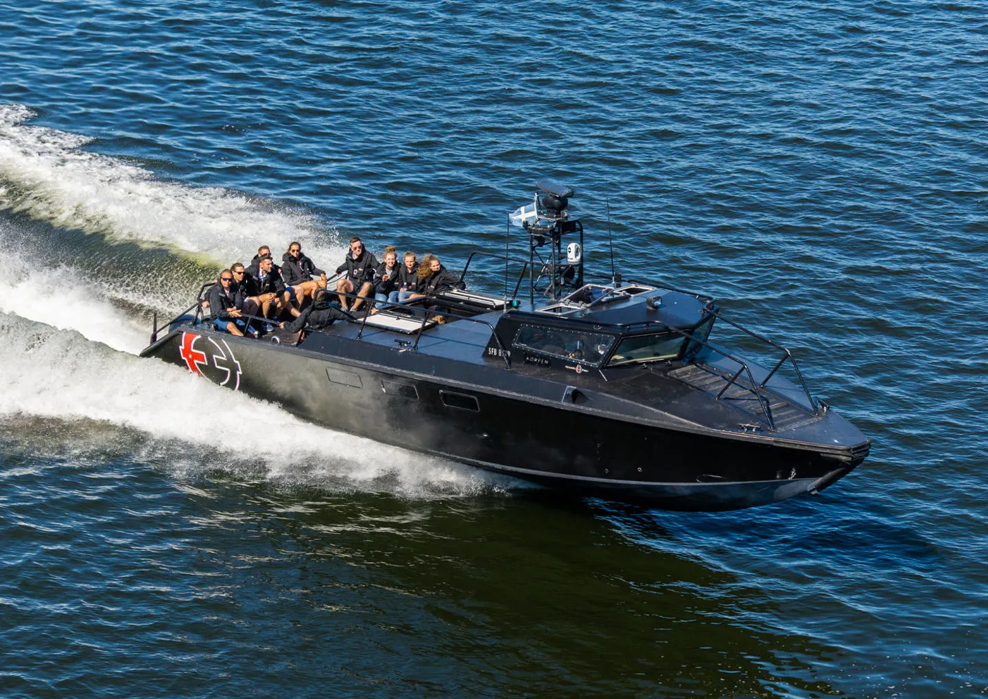 Stridsbåtsightseeing