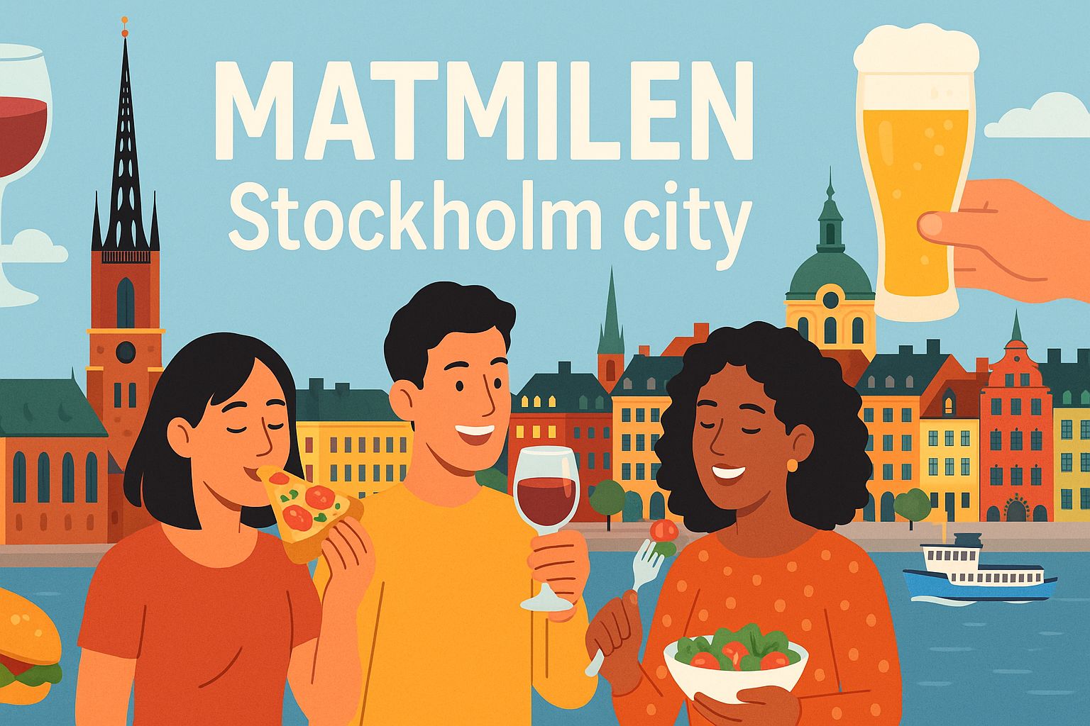 Matmilen Stockholm city