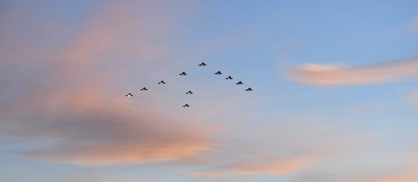 Schema för Försvarsmaktens julgransflygningar 2023