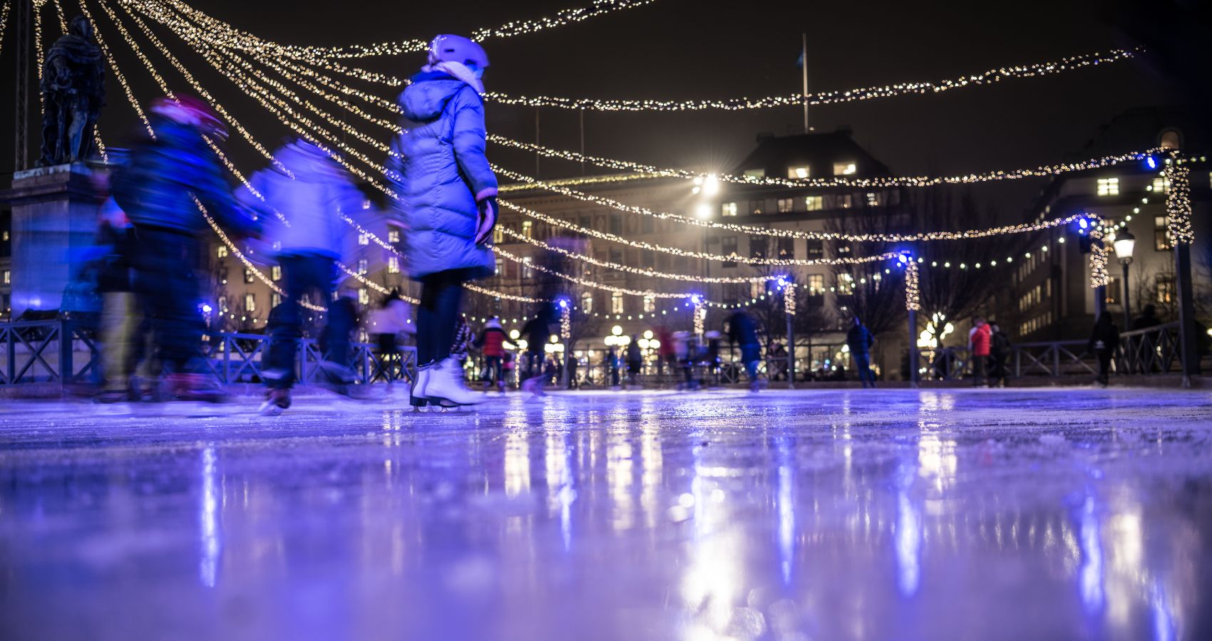 Sportlov i Kungsträdgården – skridskodisco och konsert