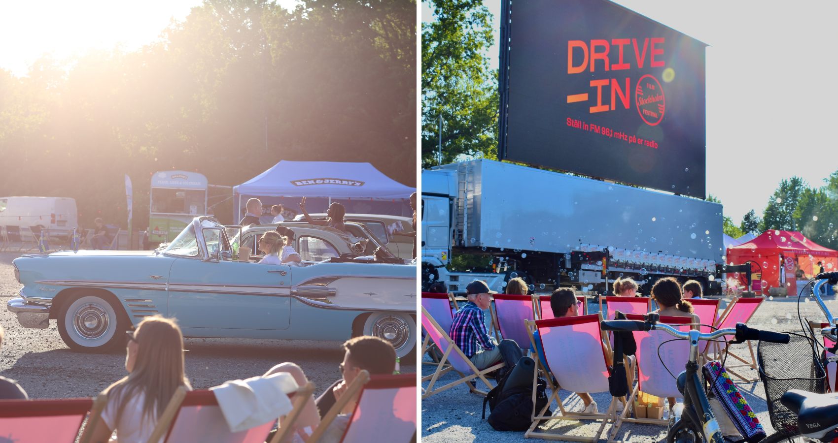 Drive-In bio på Solvalla 2024