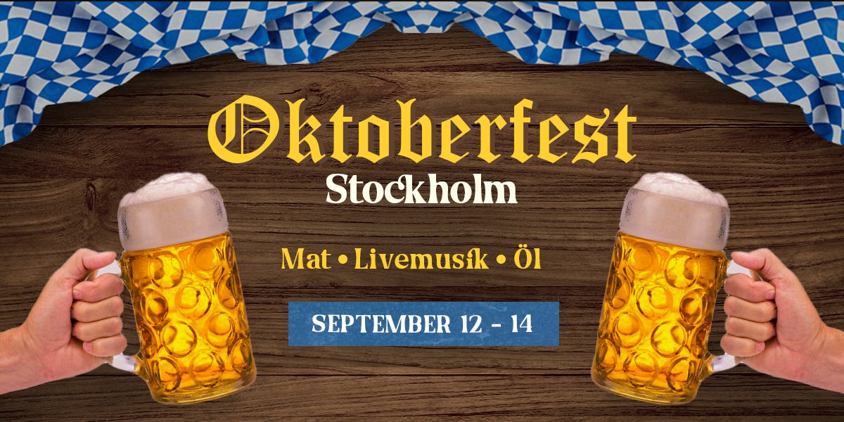 Stockholm Oktoberfest 2024 – här köper du biljetter