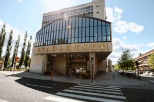 Sommar Luleå Stadhuset