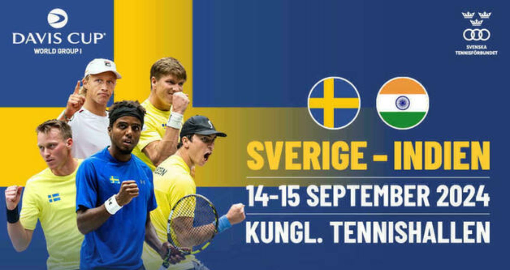 Davis Cup World Group – Sverige möter Indien