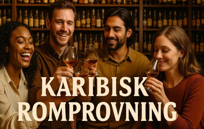 Karibisk romprovning Cane Rum Society