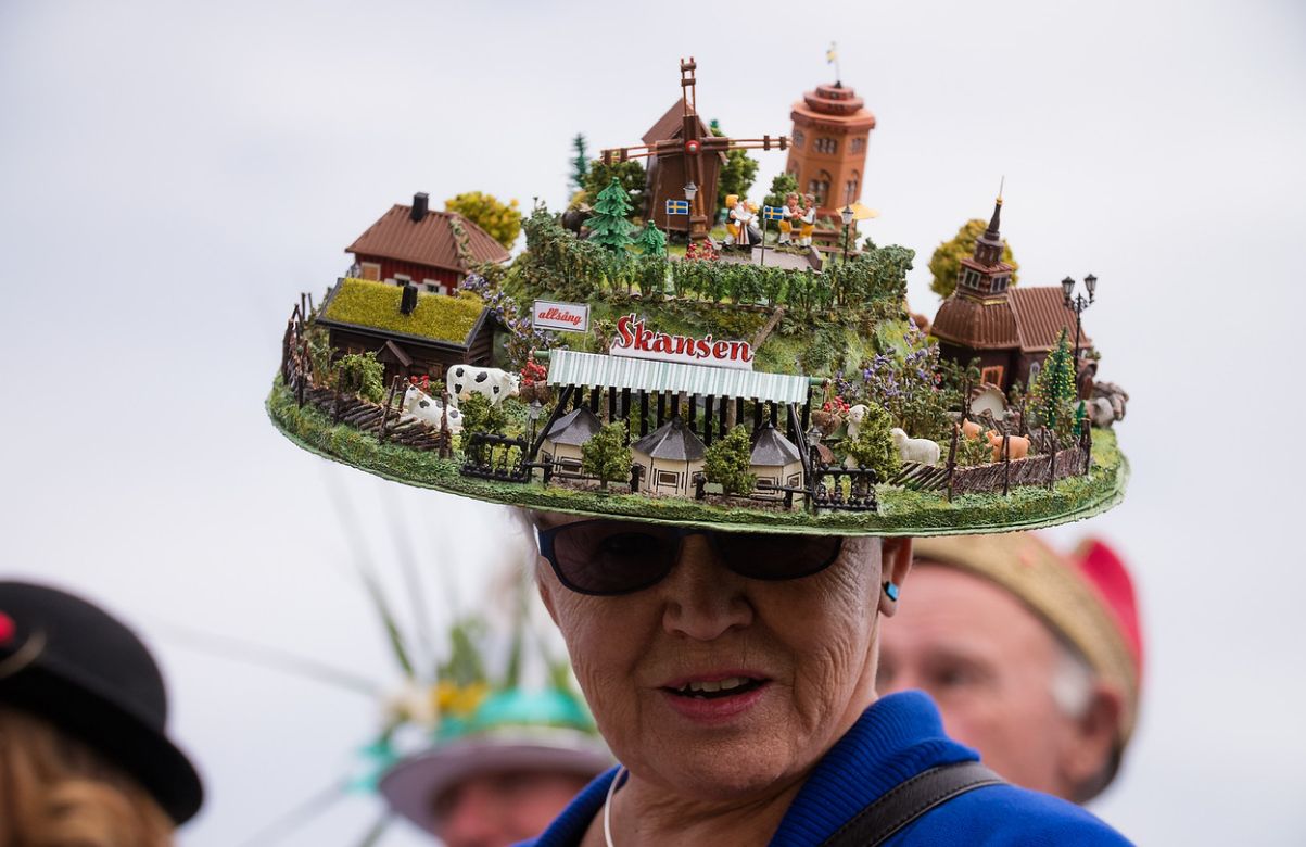 Nationaldagsgaloppen hattparad