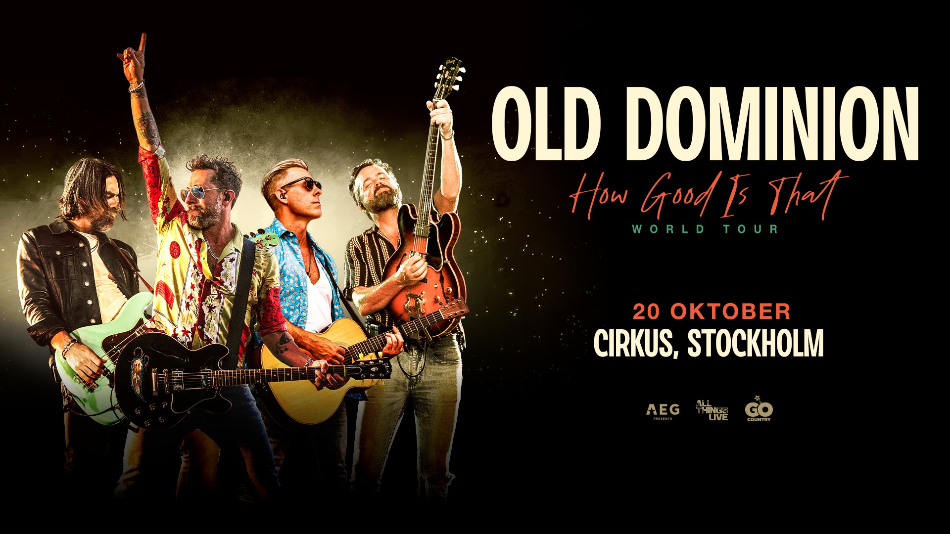 Old Dominion Stockholm