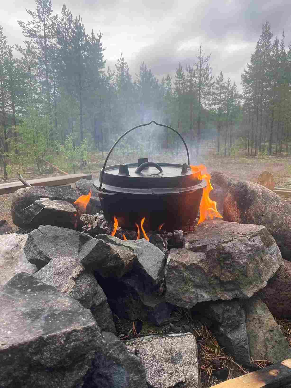 Kennelbesök med slädhundar