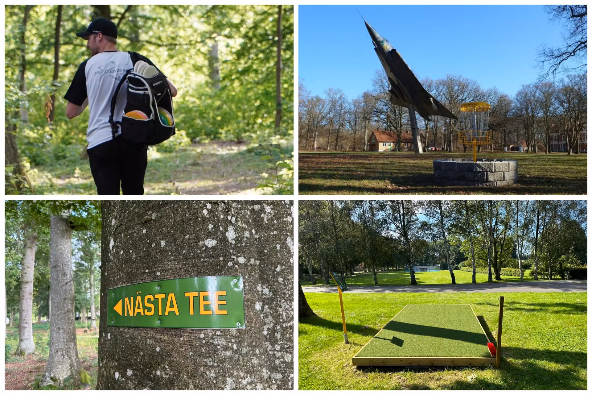 Valhall Disc Golf Park i Ängelholm