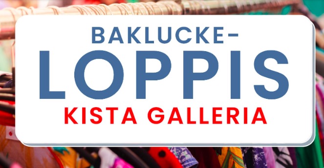 Stora bakluckeloppisen i Kista Galleria