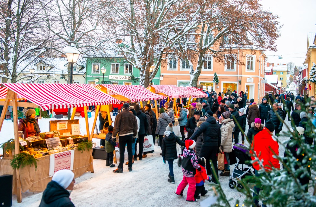 Gammaldags julmarknad i Säter