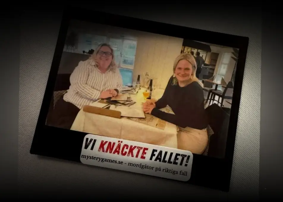 Mordgåta & middag