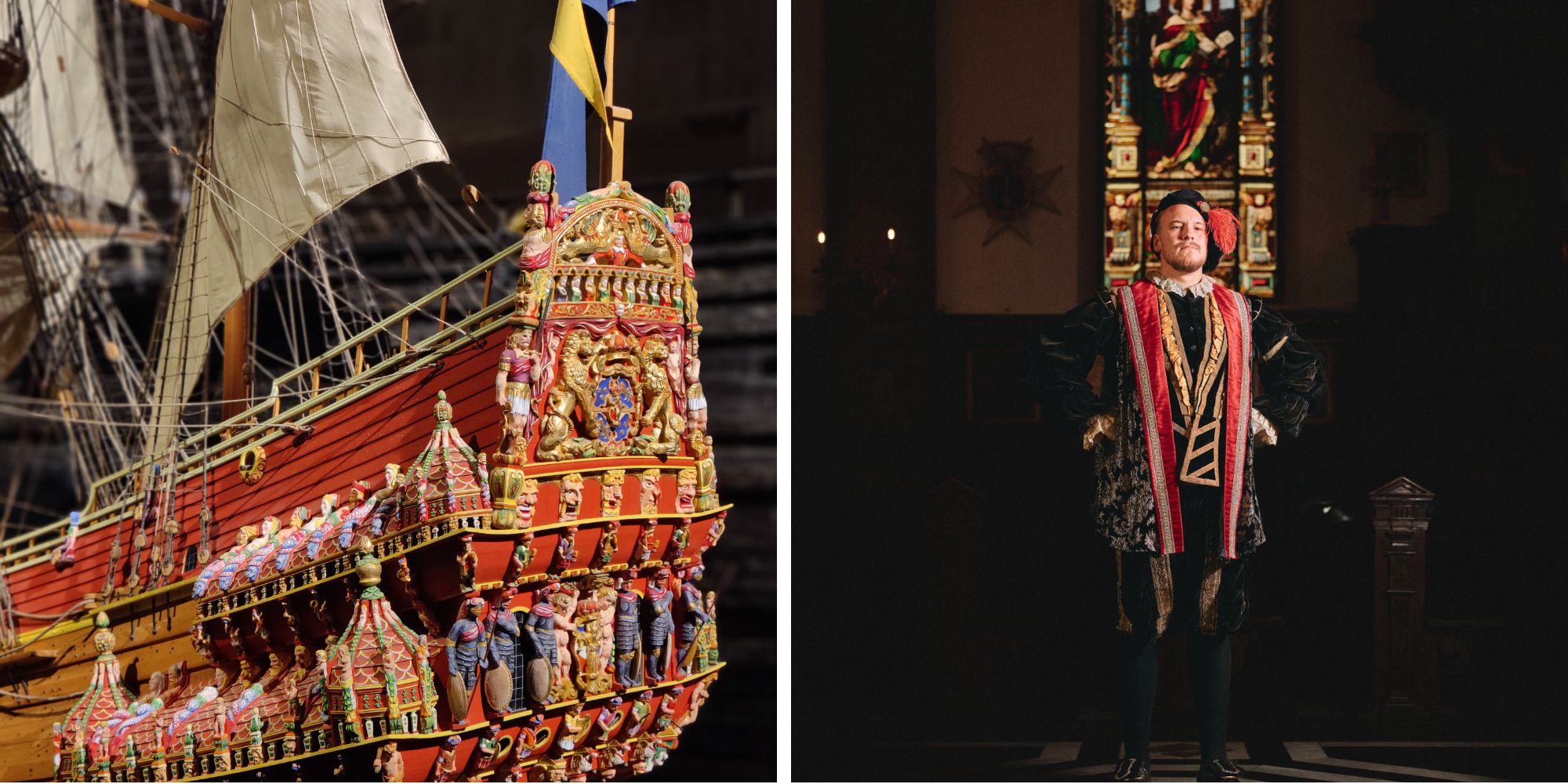 Gamla stan med Gustav Vasa