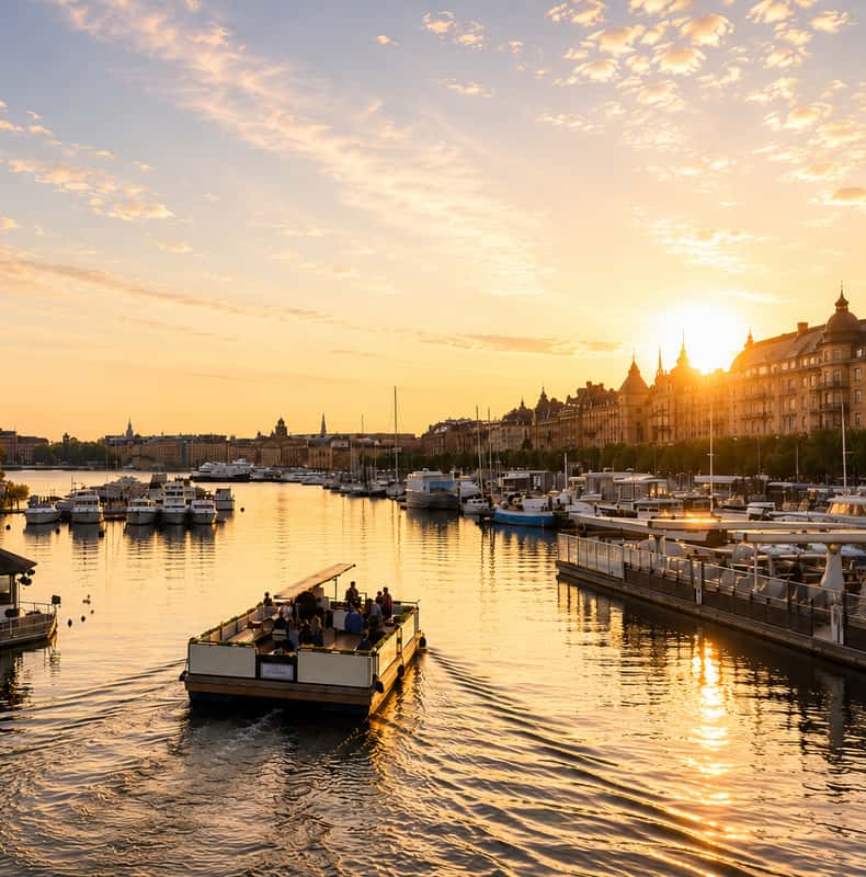 Stockholm: Djurgården 2-hour Live Music Raft Tour (BYO)